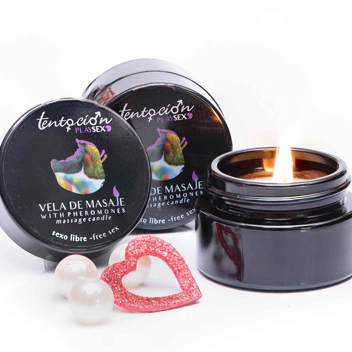 Świeca do masażu z feromonami Free Sex Tentación Play Sex 20 ml - zdjęcie główne