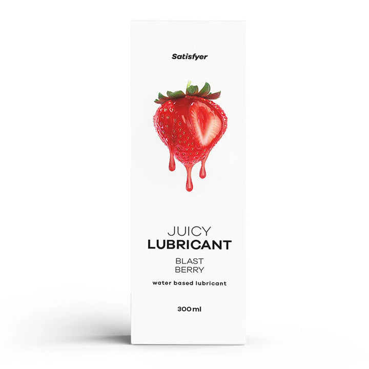 Lubrykant na bazie wody Satisfyer Berry Blast 300 ml - zdjęcie główne