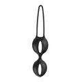 Kulki do treningu mięśni dna miednicy Smartballs Duo Fun Factory czarne 10 cm