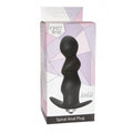 Plug analny wibrujący Spiral Lola Toys 9,5 cm czarny