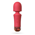 Masażer typu wand Crushious Wanda Mini 10 trybów USB terakota 12,5 cm