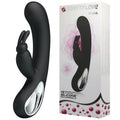 Wibrator króliczek Pretty Love Webb 12 trybów USB czarny 21 cm