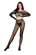 Bodystocking SoftLine Collection czarny One Size