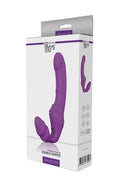 Strap-on wibrujący Double Dipper Dream Toys 9 trybów fioletowy