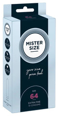 Prezerwatywy Mister Size 64 mm 10 szt.