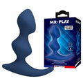 Masażer prostaty Mr. Play David silikonowy 11,8 cm niebieski