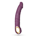 Wibrator realistyczny Magnus Bend Crushious 22,5 cm fioletowy 10 trybów USB