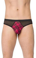Stringi męskie SoftLine Collection różowe XL