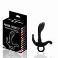 Masażer prostaty Power Escorts 12,5 cm czarny
