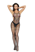 Bodystocking czarny S/L SoftLine Collection