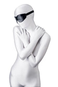 Maska BDSM Anonymo czarna 26,5 cm