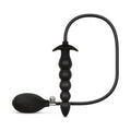 Korek analny pompowany EasyToys 20 cm czarny