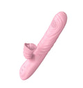 Wibrator posuwisty z rotacją Lyla USB cielisty