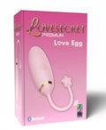 Jajko wibrujące Lovesecret sterowane aplikacją 9 trybów różowe