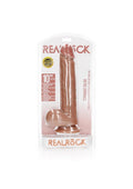 Dildo realistyczne RealRock z przyssawką i jądrami 25,5 cm