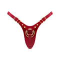 Uprząż do strap-on Fabulous Strap-on-me czerwony błyszczący