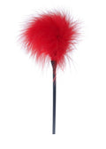 Piórko do łaskotania Fetish B - Series czerwone 28 cm