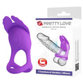 Pierścień wibracyjny Silas Pretty Love 7 trybów czarny
