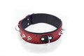 Obroża Crazy Horse Whips Collection czerwona Big
