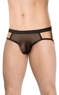 Stringi męskie SoftLine Collection czarny OneSize