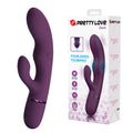 Wibrator króliczek Pretty Love Zach fioletowy 20 cm