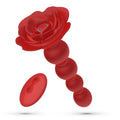 Plug analny rotacyjny Crushious Rosaline z pilotem 19 cm