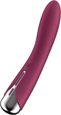 Wibrator punktu G obrotowy Satisfyer Spinning Vibe 1 czerwony