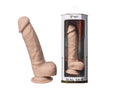 Dildo realistyczne Silexd Real Skin Model 1 22,9 cm jasny