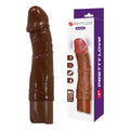 Dildo realistyczne Jermaine 10 trybów USB 19,5 cm brązowe
