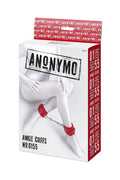 Kajdanki Anonymo 27 cm czerwone
