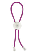 Pierścień na penisa regulowany Power X Ring ToyJoy fioletowy