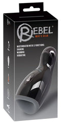 Masturbator Rebel 7 trybów USB 20 cm czarny
