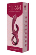 Wibrator króliczek Glam Duo Dreamtoys 20 trybów USB 22,7 cm
