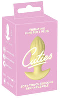 Plug wibrujący Cuties 7 trybów USB żółty