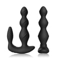 Plug wibrujący analny Maxfun B-Series Joy pilot 3×9 trybów USB czarny