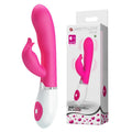Wibrator króliczek Felix Pretty Love 30 trybów głosowy różowy 20,5 cm