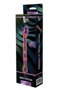 Dildo szklane Glamour Glass Ribbed Dream Toys 18 cm