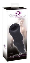 Masturbator wibrujący Paso nero Close2you 24,5 cm