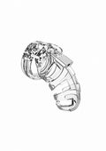 Klatka cnoty ManCage Model 02 8,9 cm transparentna