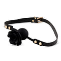 Knebel Black Rose z dekoracyjną różą B - Series HeavyFun