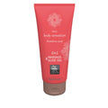 Żel do masażu i poślizgu Shiatsu 2in1 Hot truskawkowy 200 ml