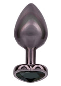 Korek analny Diamond Heart Large Calexotics 7 cm czarny
