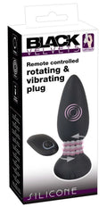 Korek analny rotacyjny Black Velvets 7 trybów USB