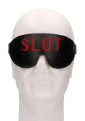 Maska BDSM Ouch! SLUT czarna