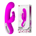 Wibrator króliczek Pretty Love Webb 12 trybów USB różowy 21 cm