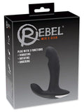 Masażer prostaty Rebel 17 trybów USB czarny 16,6 cm