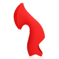 Wibrator na palec Loveline teksturowany 11,7 cm czerwony
