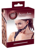 Knebel z dildo fetish Collection 12 cm czarny