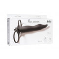 Strap-on wibrujący Pure Passion Flirtini Lola Toys 15,9 cm czarny