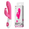 Wibrator króliczek Pretty Love Gene 30 trybów różowy 20,5 cm